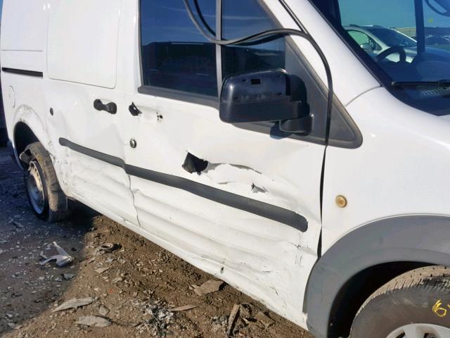NM0LS7AN1DT141705 - 2013 FORD TRANSIT CO WHITE photo 9