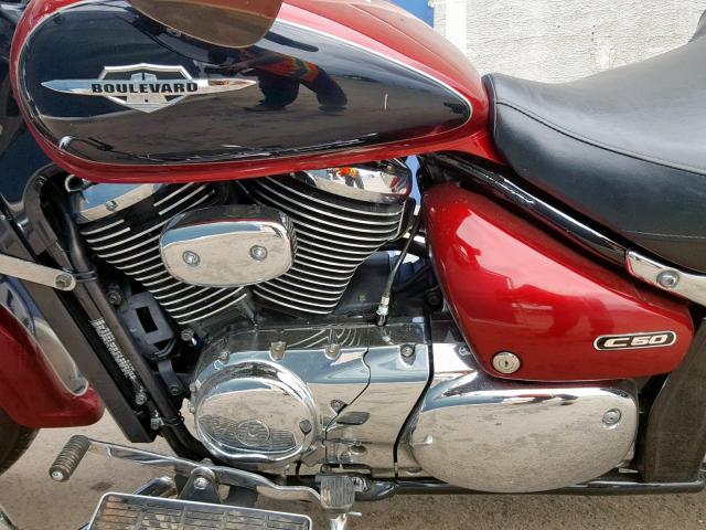 JS1VS55A772105383 - 2007 SUZUKI VL800 MAROON photo 7