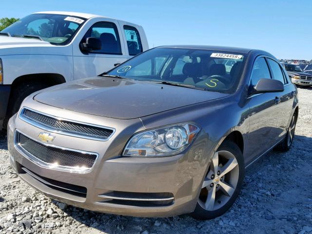 1G1ZC5E1XBF307858 - 2011 CHEVROLET MALIBU 1LT ოქროსფერი ფოტო 2