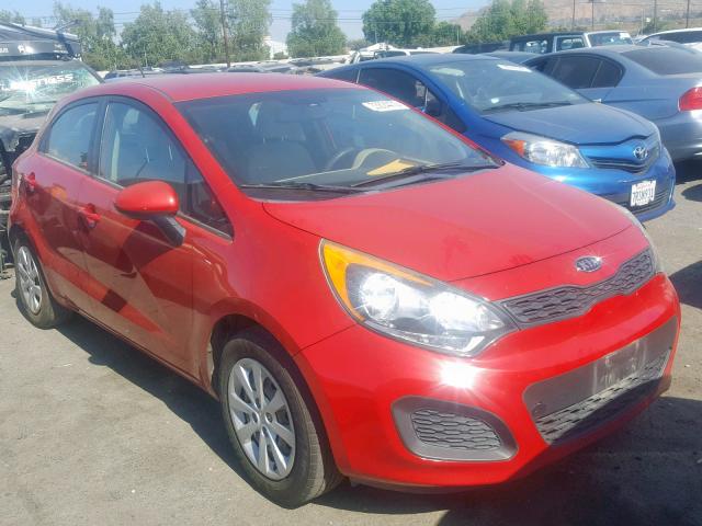Knadm5a38c 12 Kia Rio Lx Red Price History History Of Past Auctions Prices And Bids History Of Salvage And Used Vehicles