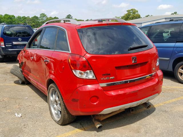 3GSCL53749S605319 - 2009 SATURN VUE XR RED photo 3