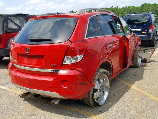3GSCL53749S605319 - 2009 SATURN VUE XR RED photo 4
