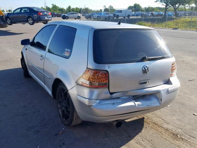 WVWDC21J31W179581 - 2001 VOLKSWAGEN GTI GLS GRAY photo 3