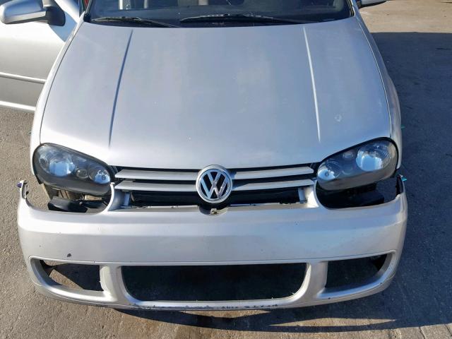 WVWDC21J31W179581 - 2001 VOLKSWAGEN GTI GLS GRAY photo 7