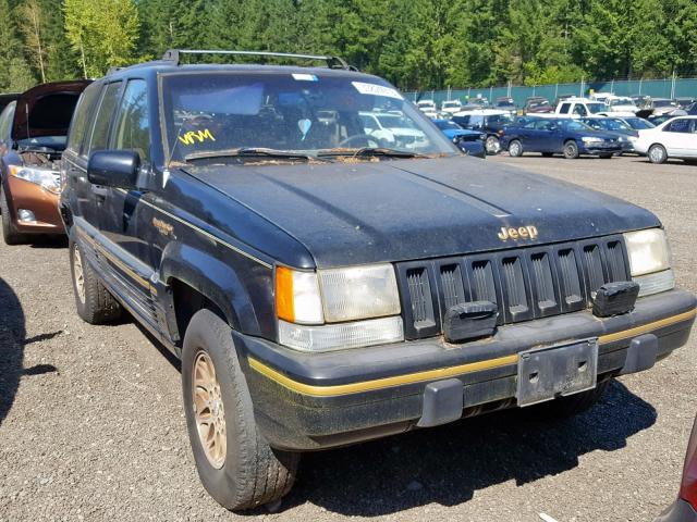 1J4GZ78S4RC280756 - 1994 JEEP GRAND CHER BLACK photo 1