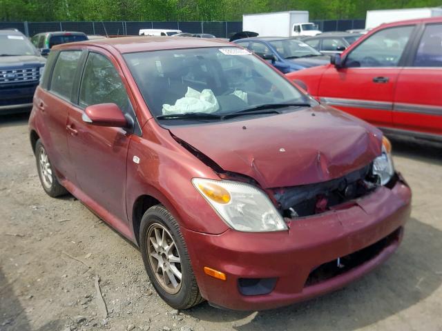 JTKKT604560167204 - 2006 TOYOTA SCION XA RED photo 1