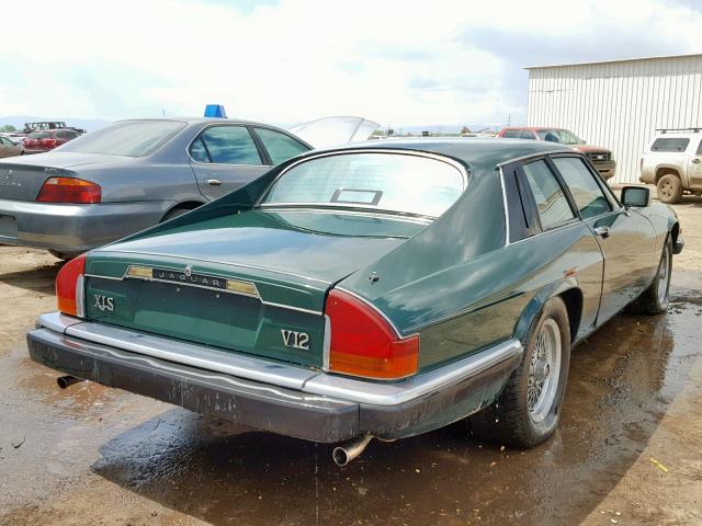 SAJNA5849KC154510 - 1989 JAGUAR XJS GREEN photo 4