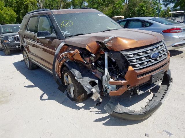 1FM5K8D83HGA46824 - 2017 FORD EXPLORER XLT  photo 1