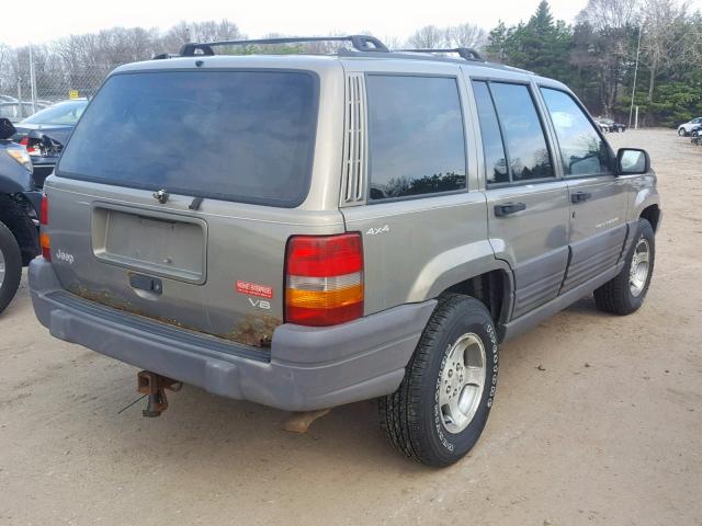 1J4GZ58Y8TC269940 - 1996 JEEP GRAND CHER GREEN photo 4