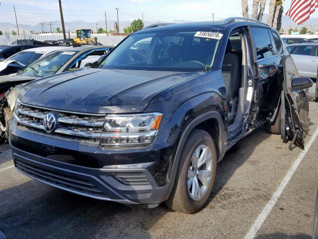 1V2BR2CA4JC513684 - 2018 VOLKSWAGEN ATLAS BLACK photo 2