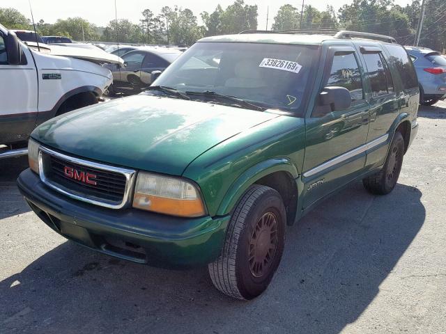 1GKDT13W3Y2258256 - 2000 GMC JIMMY / EN GREEN photo 2