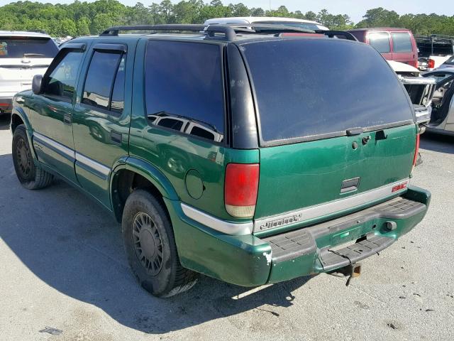 1GKDT13W3Y2258256 - 2000 GMC JIMMY / EN GREEN photo 3