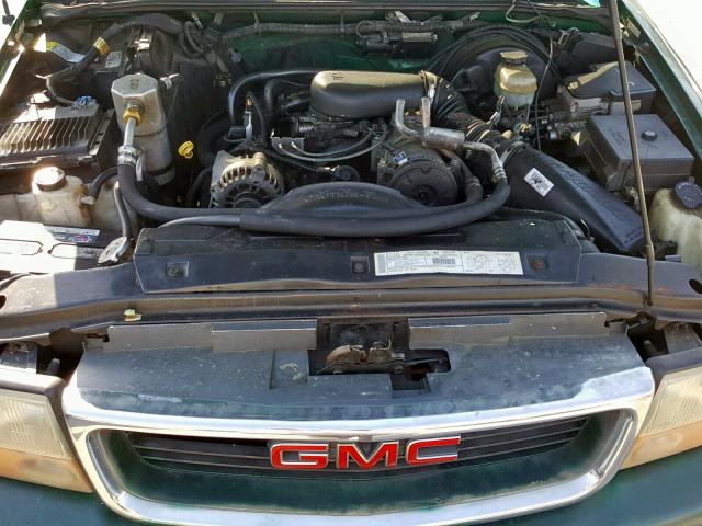 1GKDT13W3Y2258256 - 2000 GMC JIMMY / EN GREEN photo 7