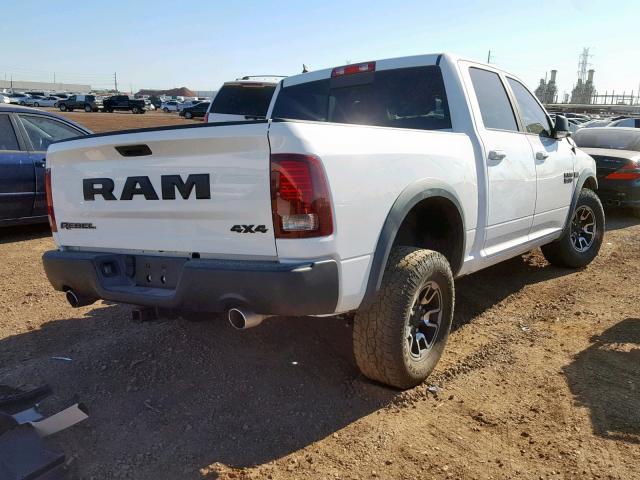 1C6RR7YTXGS200216 - 2016 RAM 1500 REBEL WHITE photo 4