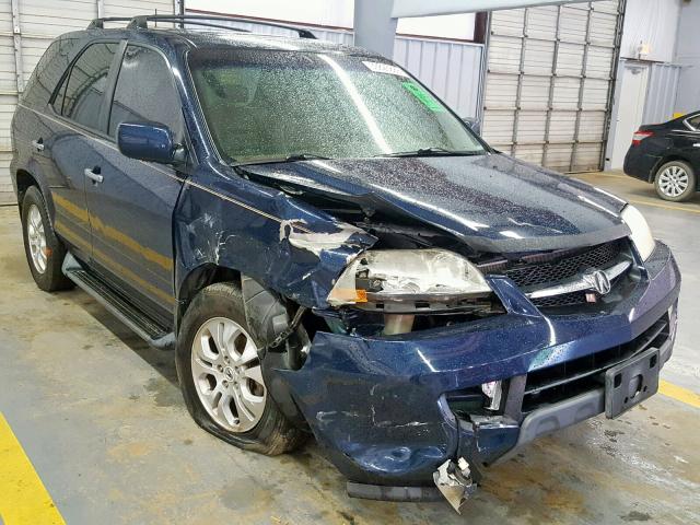 2HNYD18673H537061 - 2003 ACURA MDX TOURIN BLUE photo 1