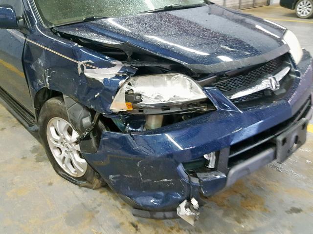 2HNYD18673H537061 - 2003 ACURA MDX TOURIN BLUE photo 9