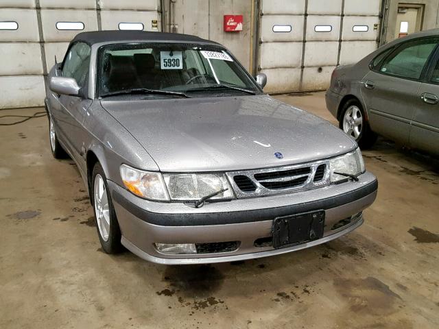 YS3DF78K237008619 - 2003 SAAB 9-3 SE SILVER photo 1