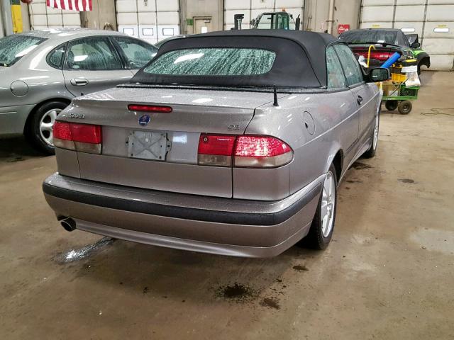 YS3DF78K237008619 - 2003 SAAB 9-3 SE SILVER photo 4