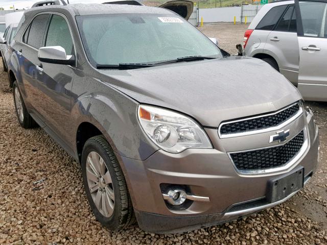 2CNFLNEY0A6353016 - 2010 CHEVROLET EQUINOX LT GRAY photo 1