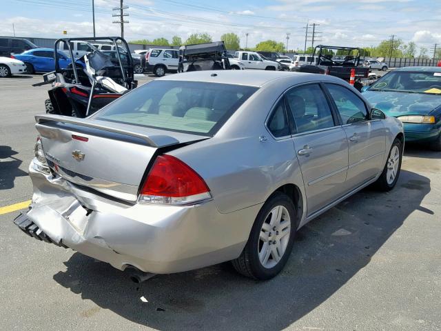 2G1WU581969196259 - 2006 CHEVROLET IMPALA LTZ SILVER photo 4