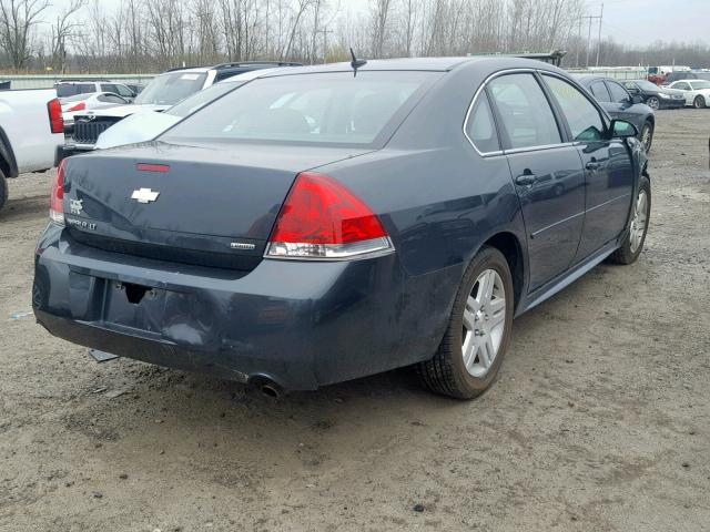 2G1WB5E32E1143427 - 2014 CHEVROLET IMPALA LIM CHARCOAL photo 4