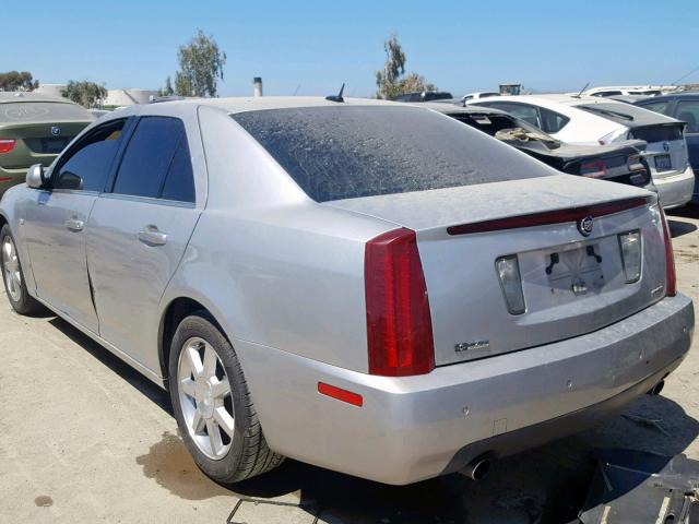 1G6DC67A360170083 - 2006 CADILLAC STS SILVER photo 3