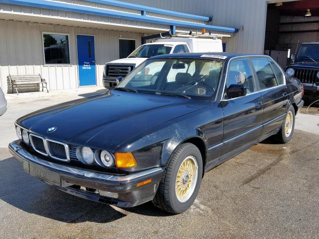 WBAGC8319LDC77123 - 1990 BMW 750 IL BLACK photo 2