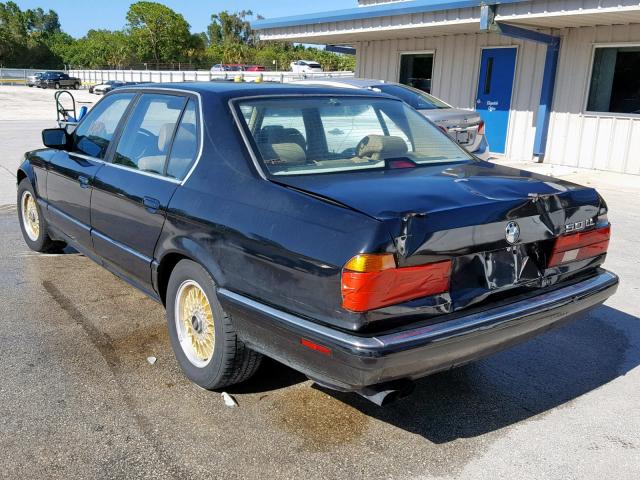 WBAGC8319LDC77123 - 1990 BMW 750 IL BLACK photo 3