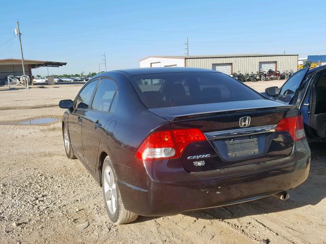 19XFA1F67AE082200 - 2010 HONDA CIVIC LX-S შავი ფოტო 3