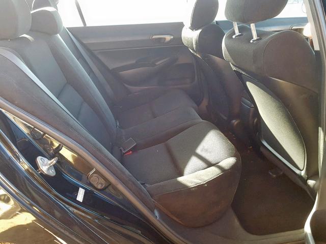 19XFA1F67AE082200 - 2010 HONDA CIVIC LX-S შავი ფოტო 6