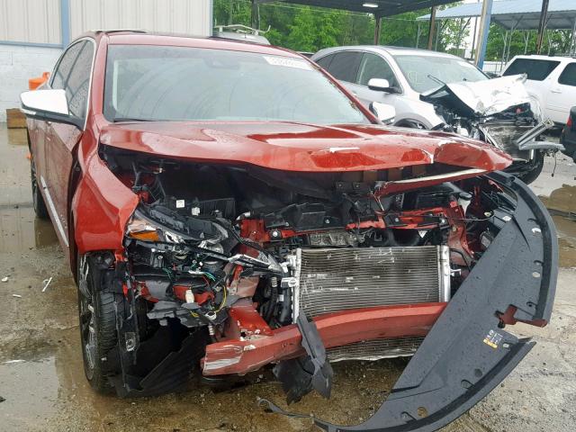 2G1165S30F9295602 - 2015 CHEVROLET IMPALA LTZ RED photo 9