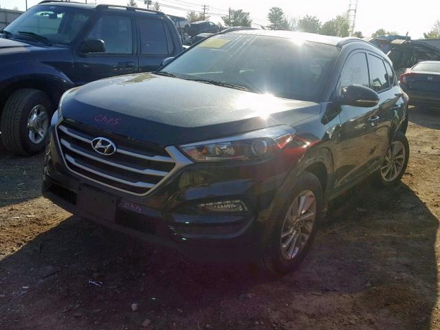 KM8J33A45HU427074 - 2017 HYUNDAI TUCSON LIM BLACK photo 2