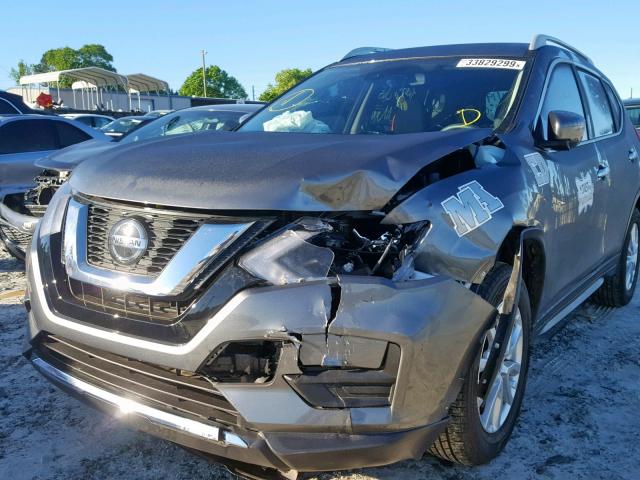 5N1AT2MT8KC730201 - 2019 NISSAN ROGUE S GRAY photo 9