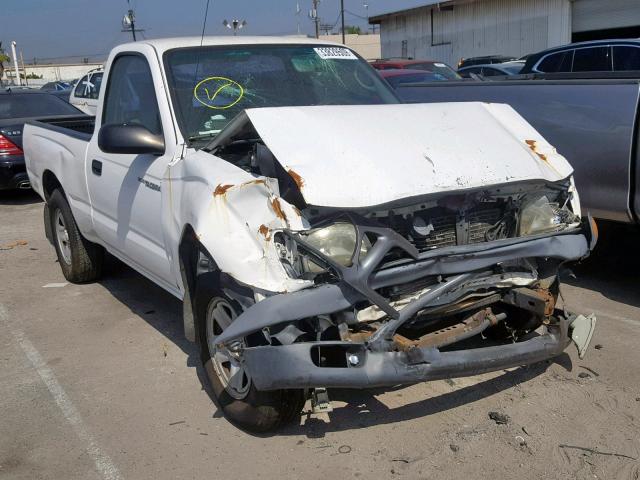 5TENL42N34Z343730 - 2004 TOYOTA TACOMA BEIGE photo 1