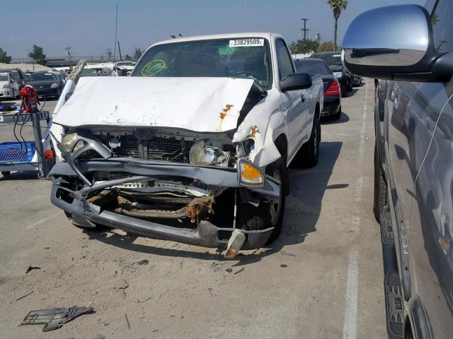 5TENL42N34Z343730 - 2004 TOYOTA TACOMA BEIGE photo 2