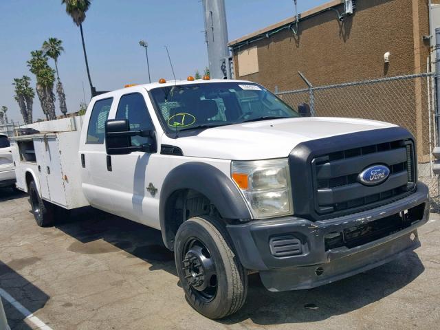 1FD0W5GT2CEA42779 - 2012 FORD F550 SUPER WHITE photo 1