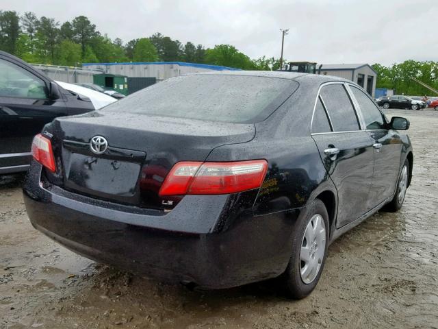 4T1BE46K49U322488 - 2009 TOYOTA CAMRY BASE BLACK photo 4