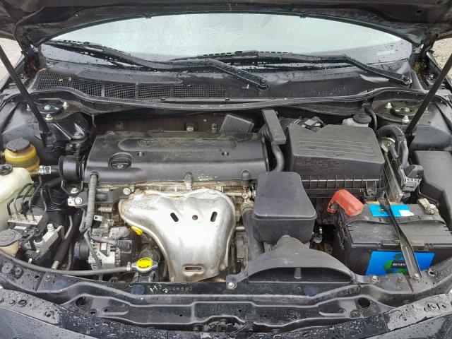 4T1BE46K49U322488 - 2009 TOYOTA CAMRY BASE BLACK photo 7