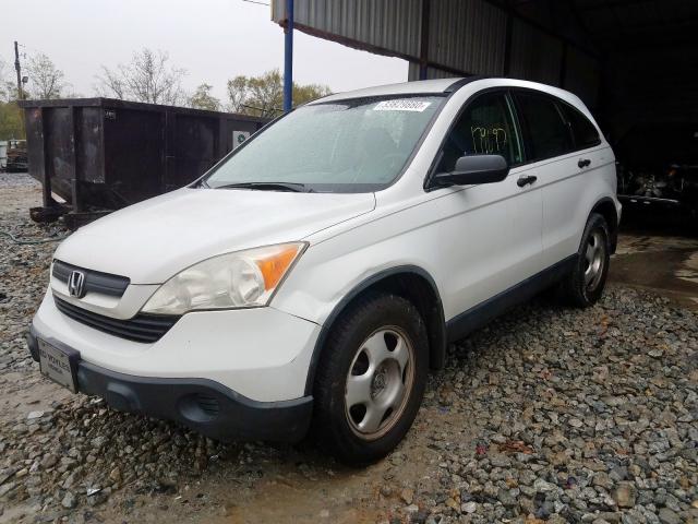 JHLRE38347C005657 - 2007 HONDA CR-V LX  photo 2