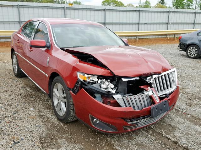 1LNHL9DR3BG604817 - 2011 LINCOLN MKS BURGUNDY photo 1