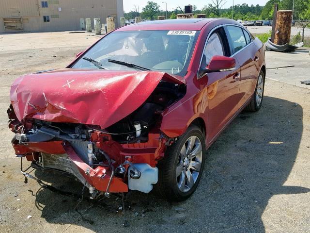 1G4GD5E36CF340964 - 2012 BUICK LACROSSE P RED photo 2