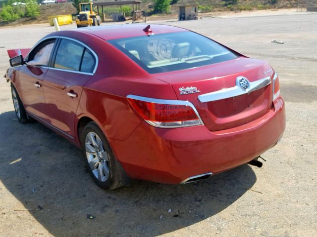 1G4GD5E36CF340964 - 2012 BUICK LACROSSE P RED photo 3