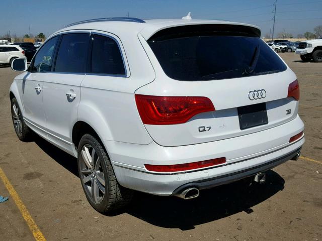 WA1LMAFE9FD032984 - 2015 AUDI Q7 TDI WHITE photo 3