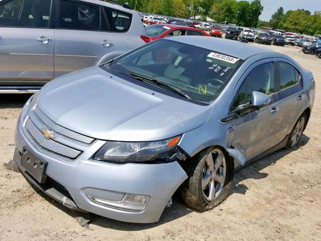 1G1RC6E40FU125510 - 2015 CHEVROLET VOLT SILVER photo 2