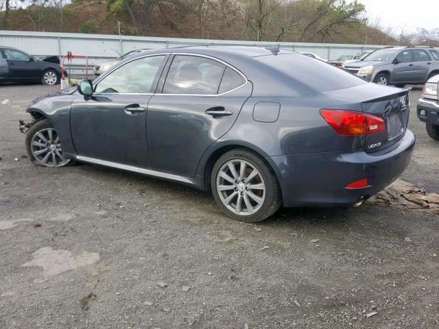 JTHCK262785018603 - 2008 LEXUS IS 250 GRAY photo 3