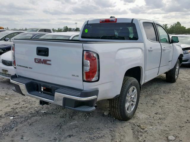 1GTG5CEN1K1171228 - 2019 GMC CANYON SLE WHITE photo 4