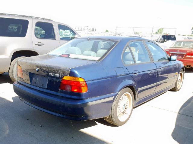 WBADM6331XBY23904 - 1999 BMW 528 I AUTO BLUE photo 4