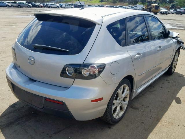 JM1BK344291245097 - 2009 MAZDA 3 S GRAY photo 4