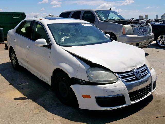 3VWSF71K56M652986 - 2006 VOLKSWAGEN JETTA 2.5 WHITE photo 1