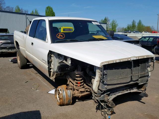 3B7KF23691G217336 - 2001 DODGE RAM 2500 WHITE photo 1